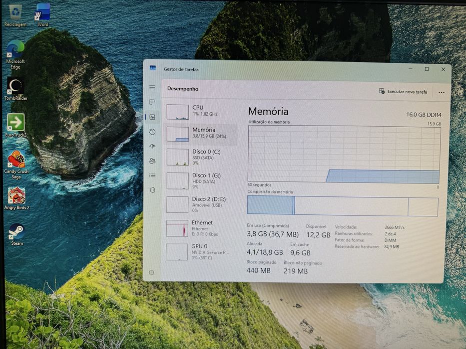 Computador Gaming i7 9700+RTX2060