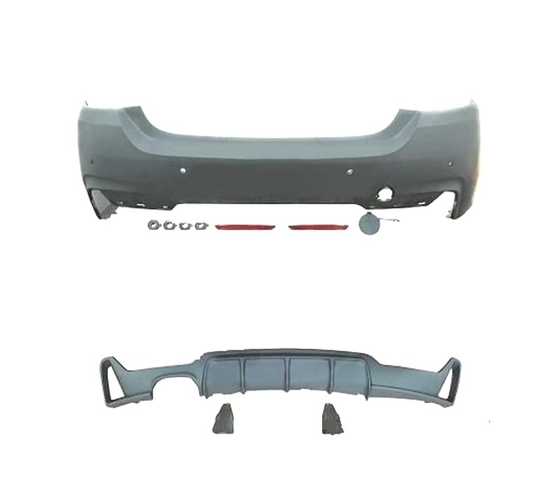 PARA-CHOQUES TRASEIRO BMW F36 LOOK M PERFORMANCE PDC