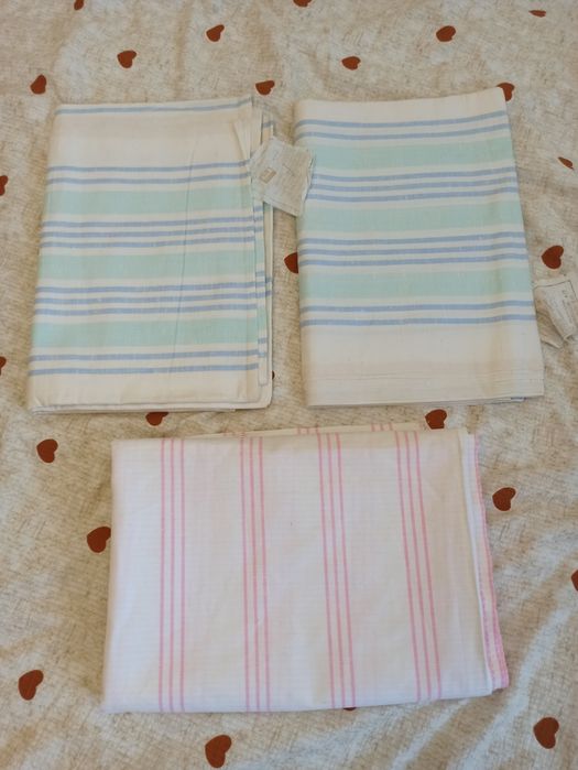 Три простыни хб лен ссср полуторные