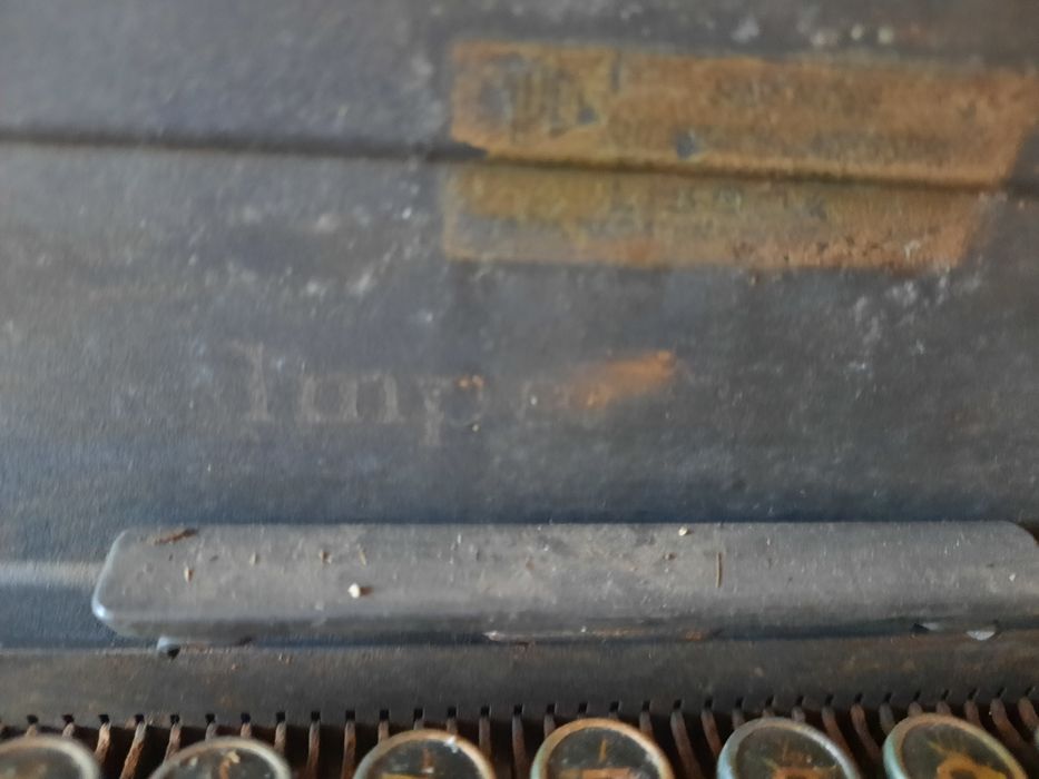 Maquina de escrever antiga Imperial