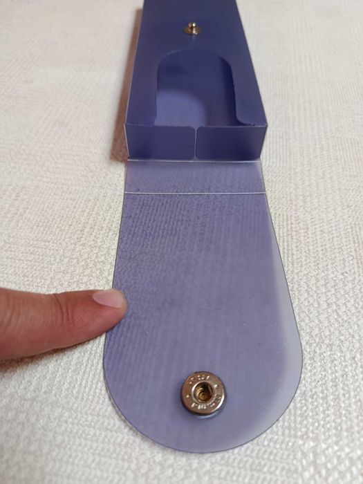 Estojo Plástico Azul