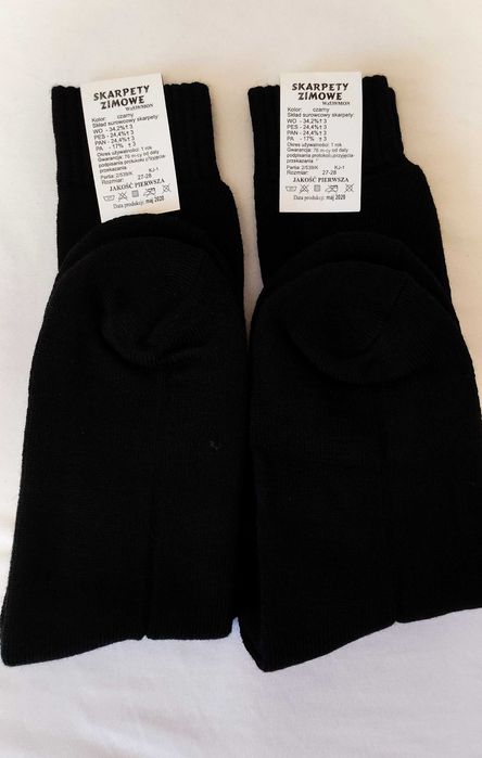 Skarpety zimowe Wojskowe NOWE wz. 539/MON roz. 27-28