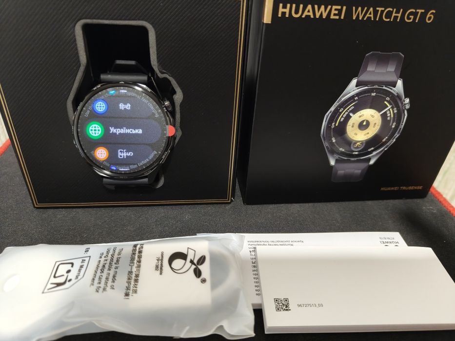 Смарт-годинник Huawei Watch GT 6 46 мм/ 64 гб/ HarmonyOS 6