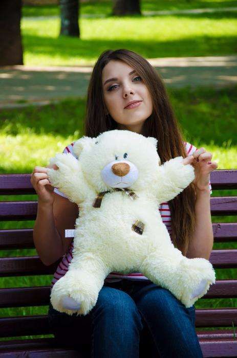 Мягкий плюшевый мишка тедди 60см.