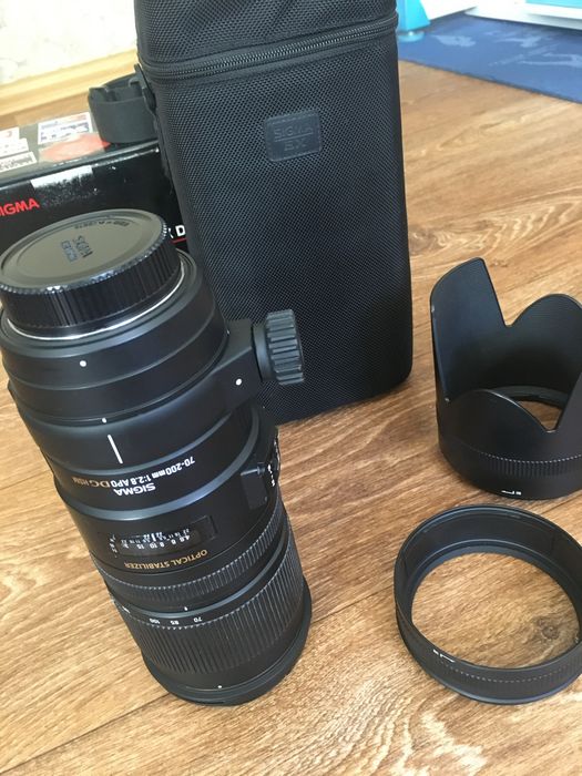 sigma 70 200 f28 nikon - купить объективы - Цена на OLX.ua