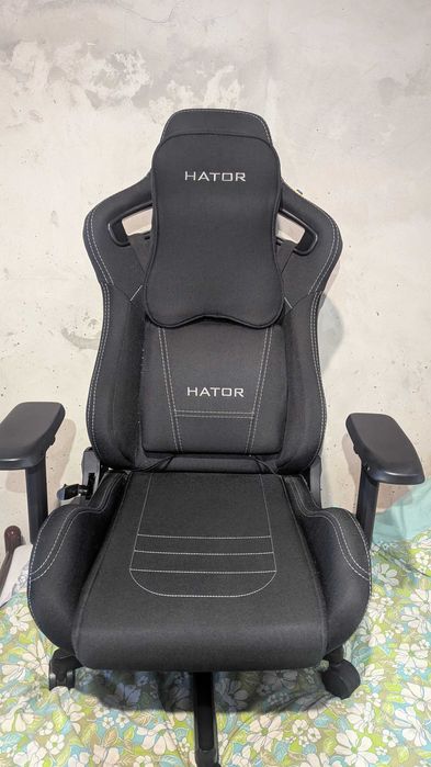 Ігрове крісло HATOR Arc Fabric (HTC-982) Jet Black