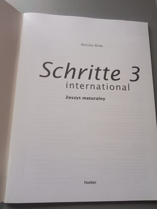 Schritte international 3 zeszyt maturalny