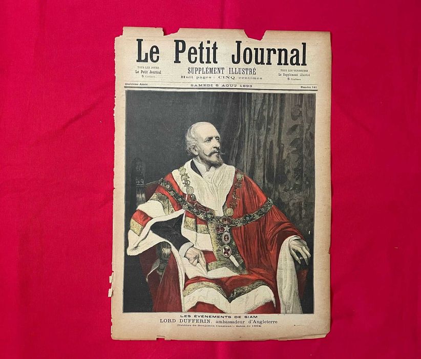 Gravuras e Ilustrações do "Le Petit Journal" - 1893