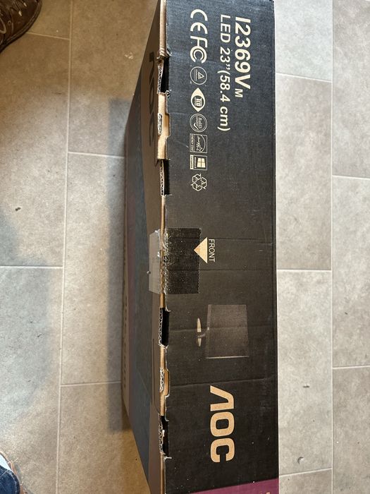 Monitor 23cal 58 cm nowy aoc