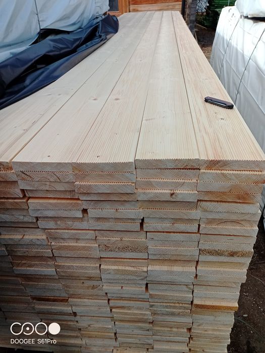 Stropopodloga świerk skandynawski deska tarasowa Szalowka podbitka