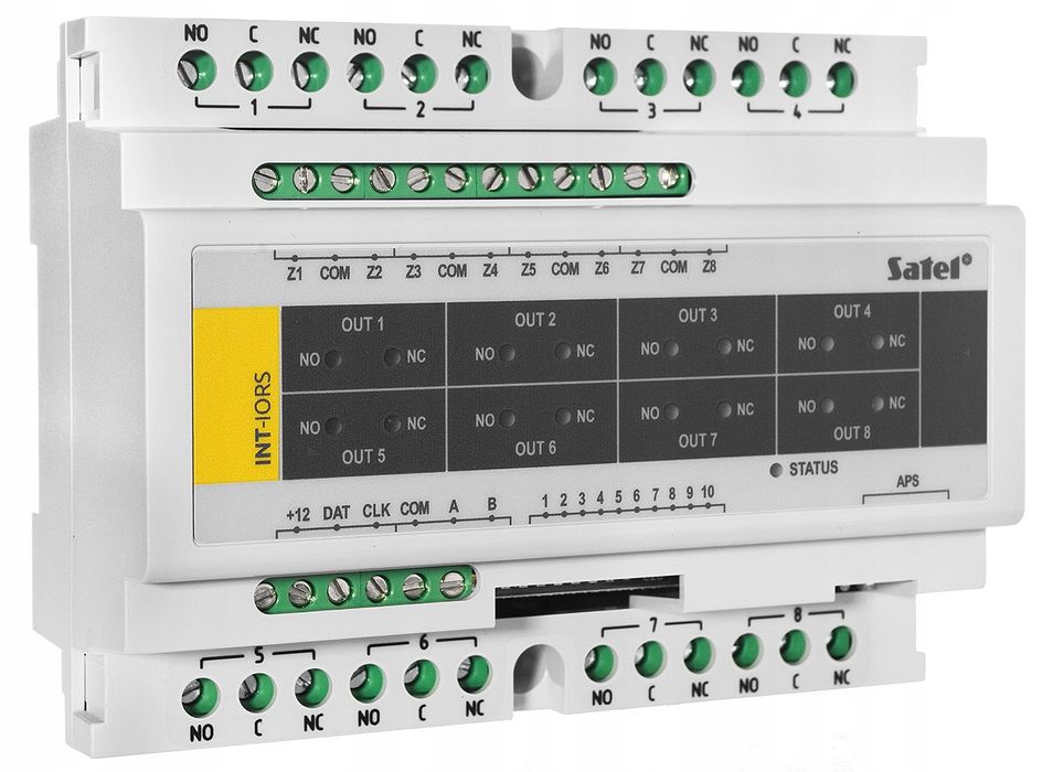 Satel expander wejść i wyjść INT-IORS