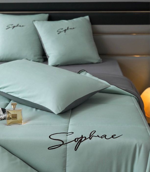 Новинка! Розкішний постільний набір з ковдрою постель с одеялом