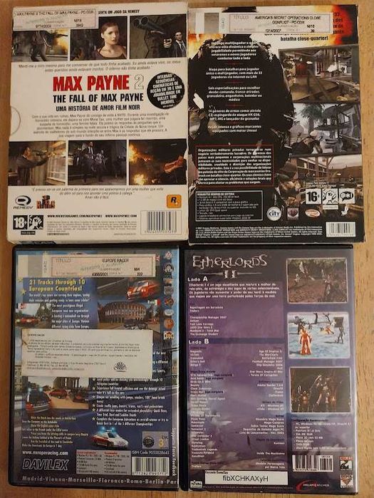 Jogos PC DVD originais64284545967747121