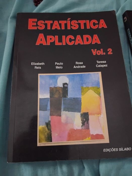 Vendo Livros de Estatística Aplicada