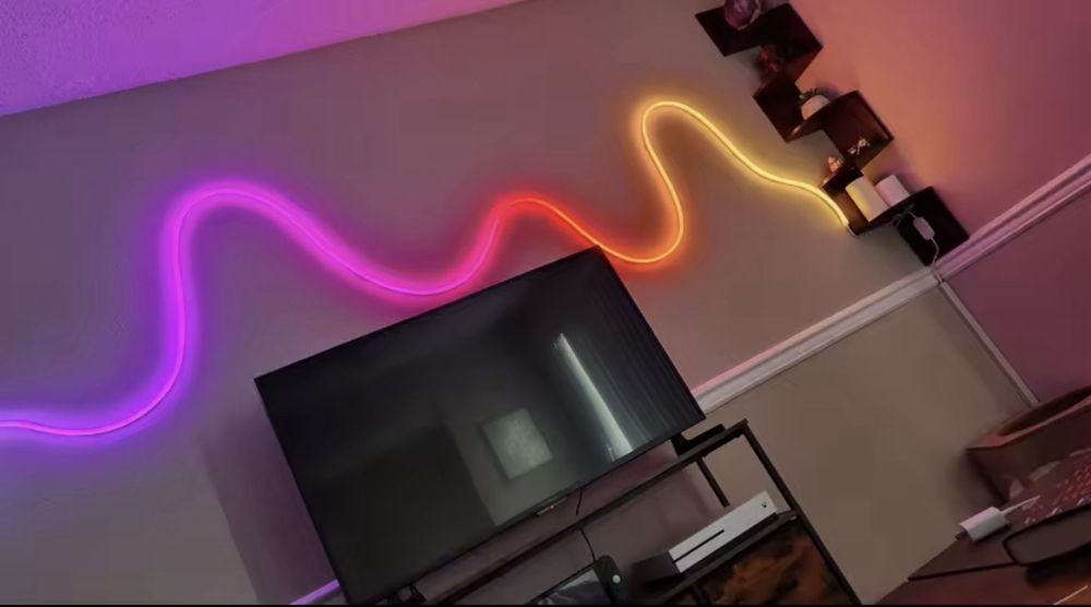 Luz LED RGB 10m – Quarto / TV / Gaming / Decoração