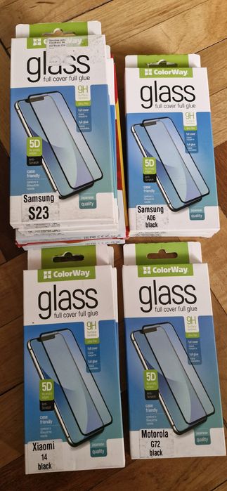 Захисне скло . Apple, Samsung, Motorola, Realme, Nokia, Oppo, Xiaomi.