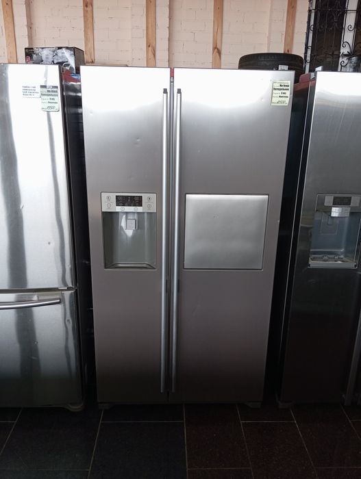 Холодильник SIDE-BY-SIDE Samsung RSG5FURS нержавейка серый из Германии