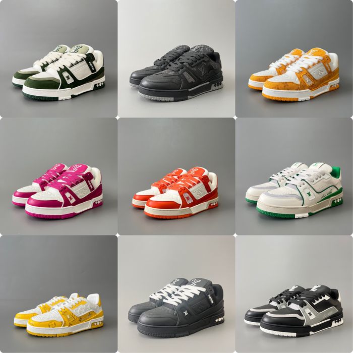 Нові Кросівки Louis Vuitton Trainer/LV Trainer Sneakers/Люкс якість!