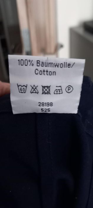 Męskie ogrodniczki granatowe bawełna,r. XL-2XL