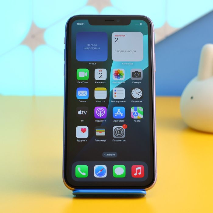 Смартфон Apple iPhone 11 64GB Purple (131516) Б/У З ГАРАНТІЄЮ