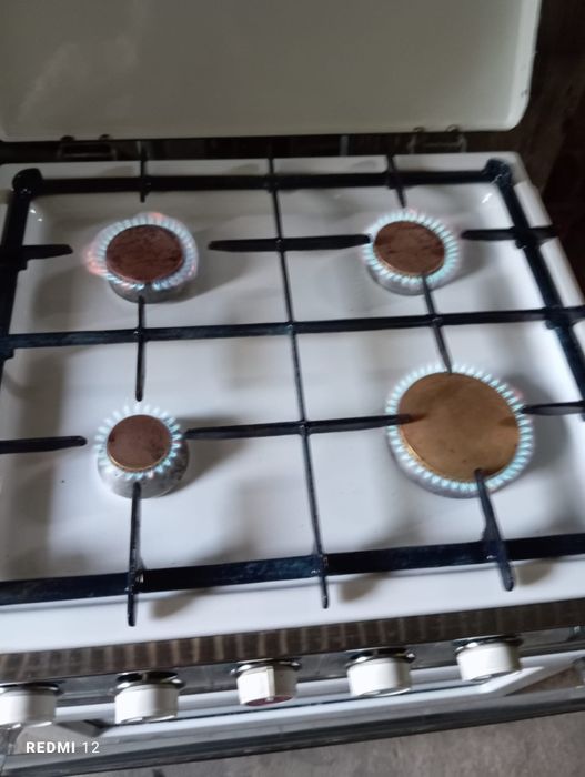 Fogão a gás bicos e forno