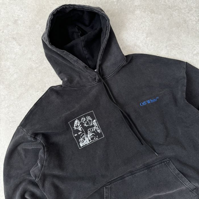 Худі кофта чоловіча Off-White Caravaggio Meus Collection