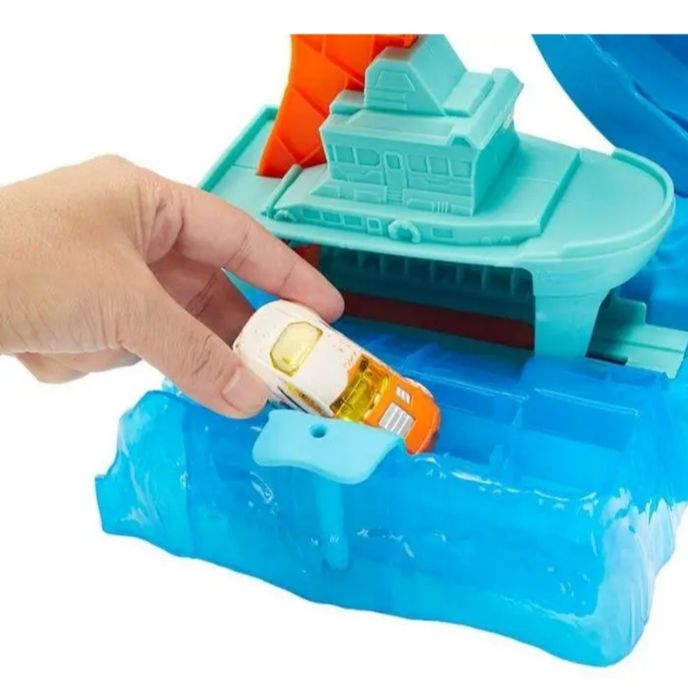 Трек Hot Wheels Robo Shark голодна робоакула