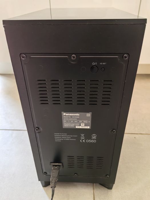 Panasonic Wireless active subwoofer