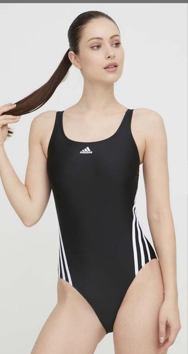 Оригінал Adidas Жіночий суцільний купальник чорний,  M