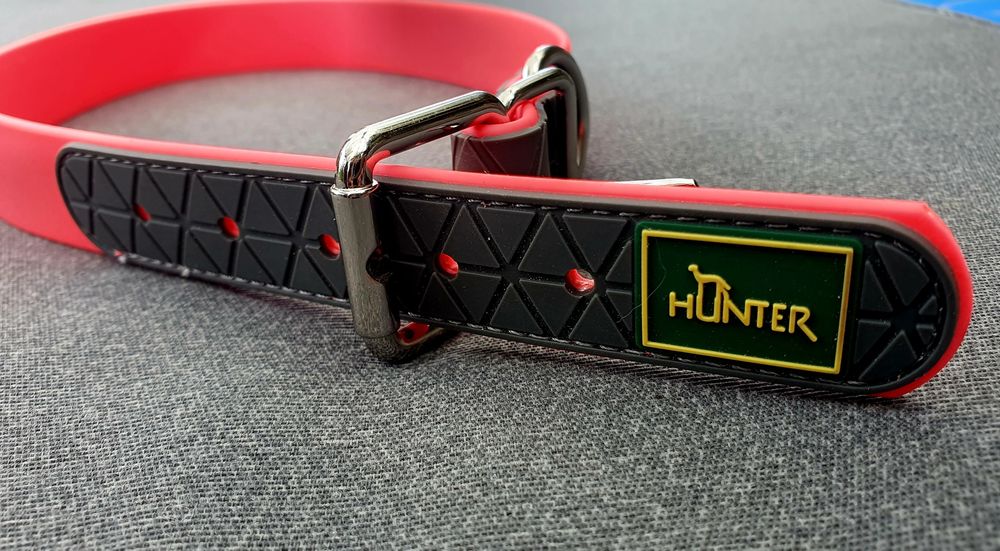 Obroża neoprenowa Hunter Rózowa 60 cm