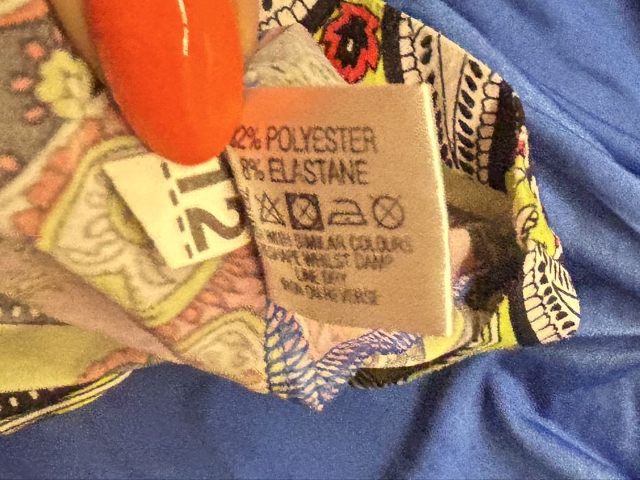 Kolorowa maxi sukienka