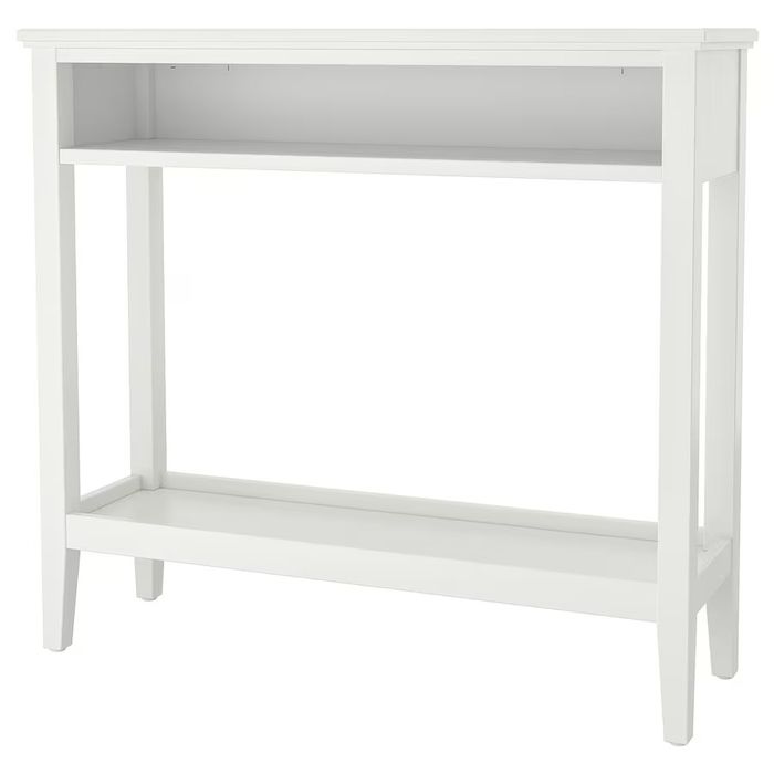 Consola IKEA IDANÄS branca – elegante e prática