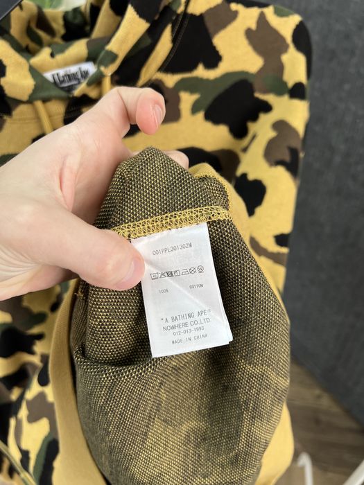 Худі Bape 1St Camo Jacquard One point Hoodie оригінал