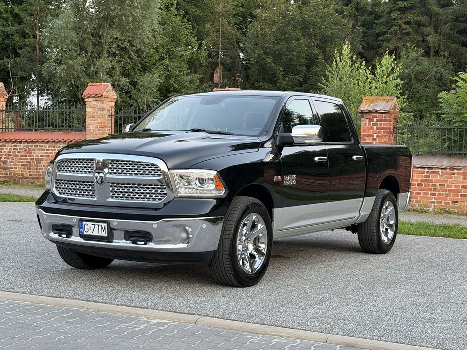 Dodge RAM Crew Cab, Pierwszy właściciel w PL, Laramie, Kamera, Stan perfekcyjny!