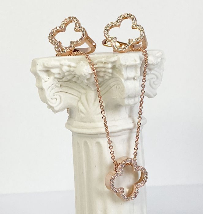 Набір Клевер в камінчиках