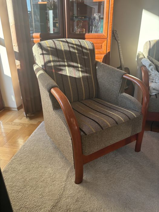 Komplet Wypoczynkowy Unimebel - 2 Fotele + kanapa z funkcją spania