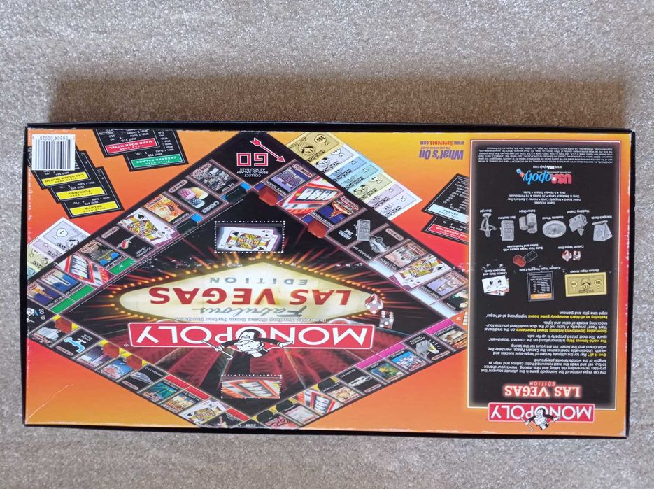 Monopólio / Monopoly Las Vegas edition