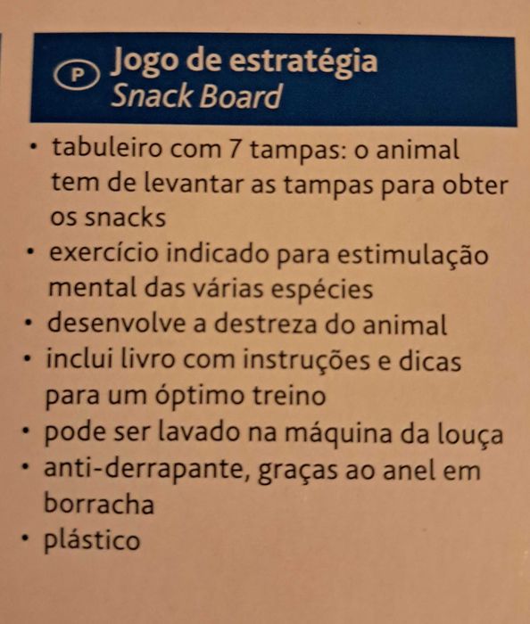 Snack Board  - Tabuleiro para Exercício