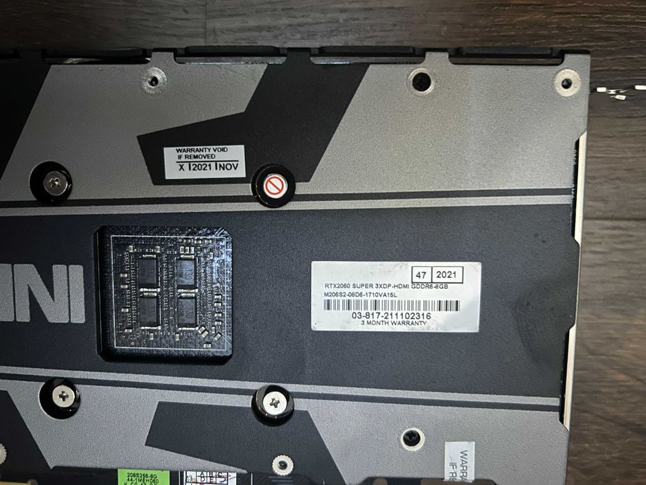 ХИТ! Видеокарта NVIDIA RTX 2060 Super 8Gb GDDR6 INNO3D Гарантия!