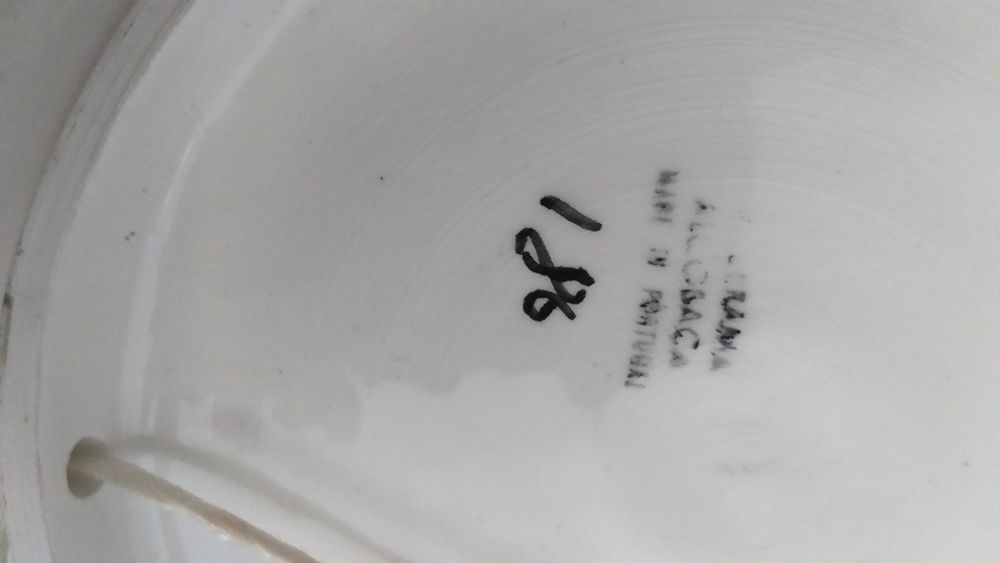 Prato decoração original de Alcobaça