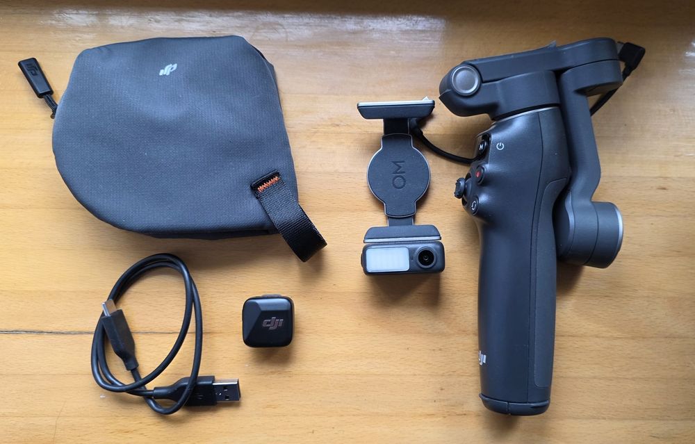 DJI Osmo Mobile 7P + microfon