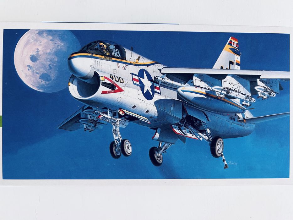 Samolot A-7A Corsair model do sklejania Hasegawa B8