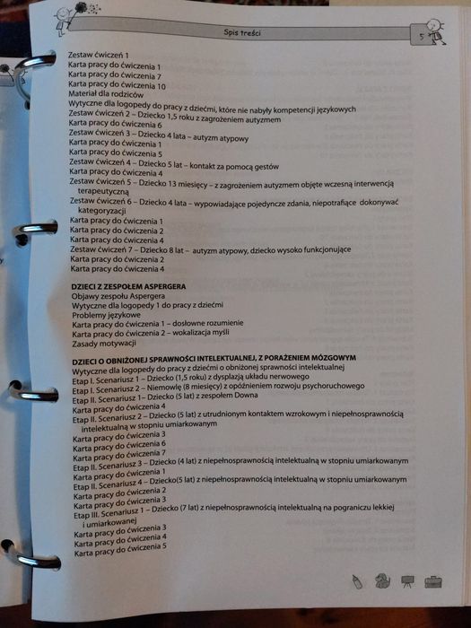 Teczka pracy logopedy i materiały multimediane na pendraivie