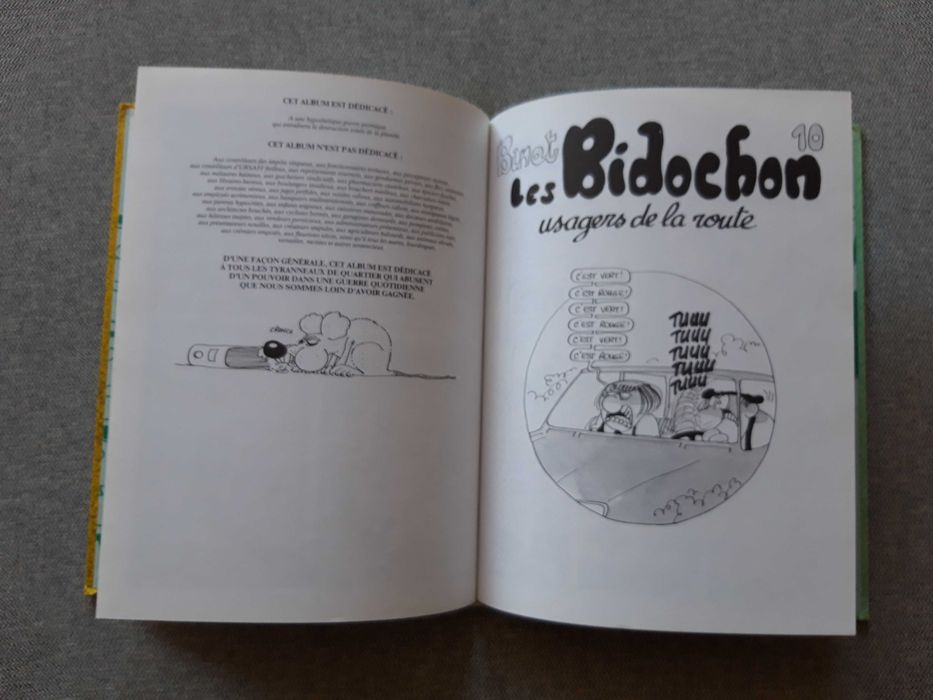 BD álbum duplo Les bidochon Volume 9 & 10 BINET
