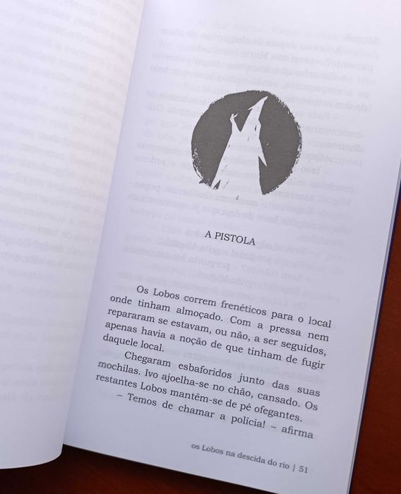 Os Lobos na Descida do Rio - portes incluídos
