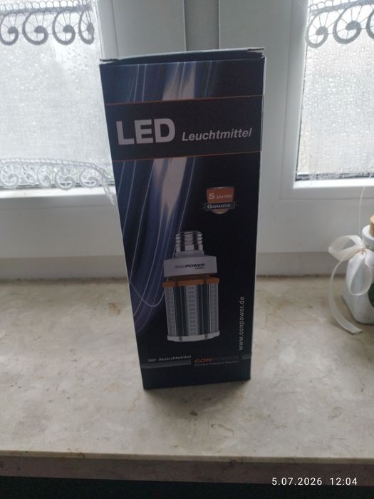 Ogromna zarowka budowlana , oświetlenie uliczne , E27  36W