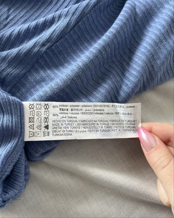 Camisola azul, Pull & Bear