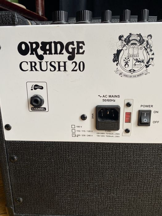Wzmacniacz gitarowy orange crush 20