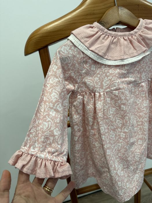 Vestido rosa clarinho