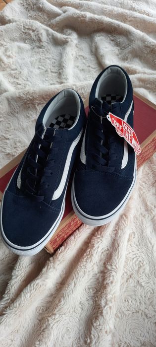 Nowe z metkami niskie granatowe Vans Old Skool roz 36